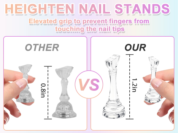 HEIGHTEN NAIL STANDS 2