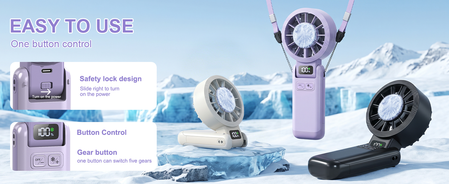 portable rechargeable fan