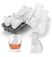 Nax Caki Golden Retriever Dog Ice Cube Mold Fun Shapes, Golden Retriever Gifts for Women, Cute La...