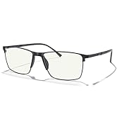 MERRY'S Fashion Blue Light Blocking Glasses - Reading Glasses Metal Frame Spring Hinge Readers fo...