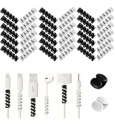 VIWIEU 36 PCS Charger Cable Protector for iPhone, Cord Protectors for Phone iPad Charging Cable w...