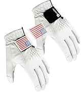 eLusefor Players Advanced Golf Glove – Seamless Wrap-Fingers Design & Reliable All-Weather Grip