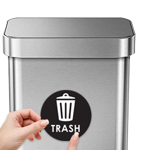 Trash Recycle Stickers