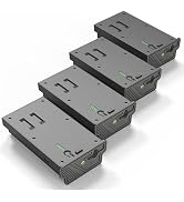 Lesaps 4Pack Rechargeable Reveal Lipo Lithium Battery Pack for Trail Camera Reveal X Gen 3.0, 2.0...