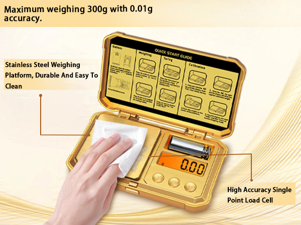 Digital Pocket Gram Scale 0.01 Accuracy