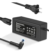 Charger Compatible with HP Laptop Computer 45W Smart Blue Tip Power Adapter