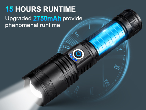 Rechargeable flashlight