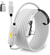 Syntech Link Cable with Charging 16FT Compatible with Oculus/Meta Quest 3S/3 Accessories, Quest2/...
