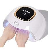 MIRAGE LAYON UV Nail Lamp - Fast Drying, Powerful & Efficient LED Nail Lamp with 4 Timing Setting...