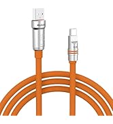 Hichain USB C Cable Fast Charging, USB-A to Type-C Chubby Thick Silicone USB C Cable 6.6 FT Charg...