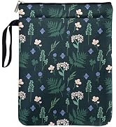 Hydrangea Pattern Book Lovers Gifts Book Sleeve for Women Daughter Sisters Grandma Mom Wife Reade...