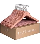 StorageWorks Coat Hanger, Cedar Wood Clothes Hanger, Natural Wood Hangers for Shirts, Jackets, Pa...