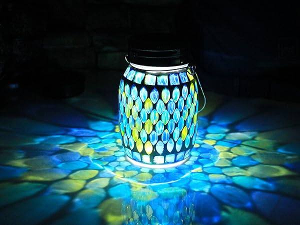 solar mosaic lights
