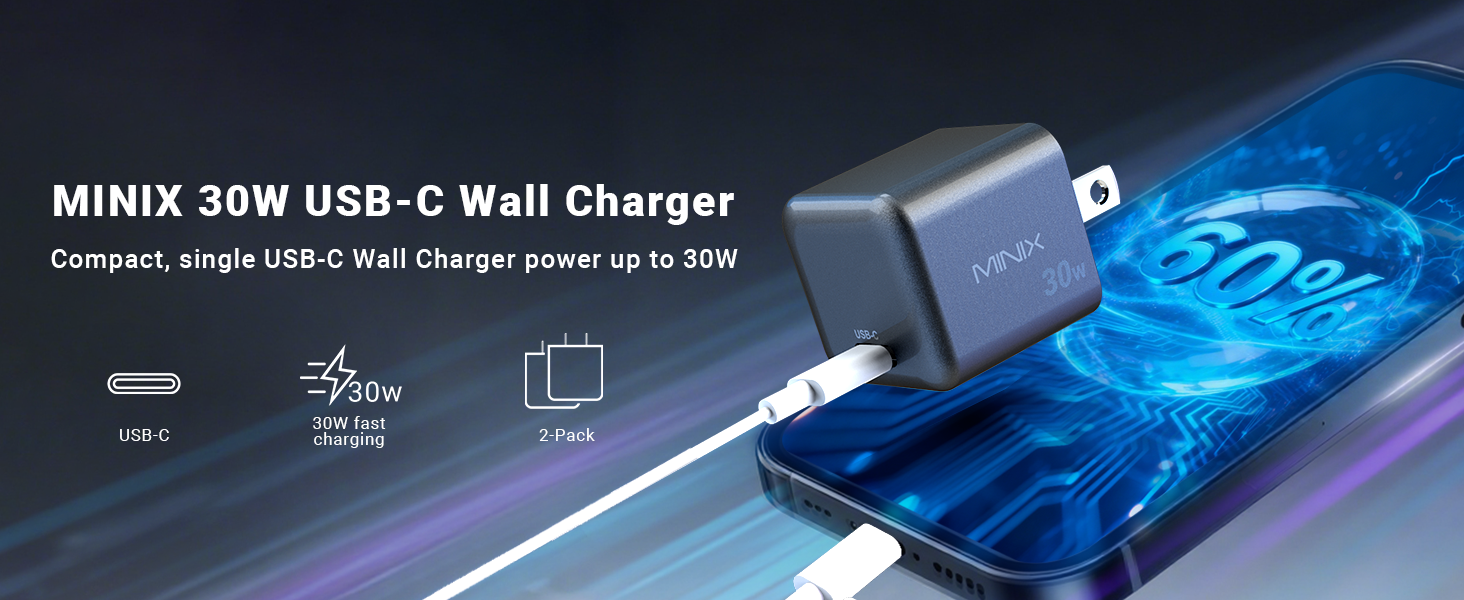 30W Wall Charger 2pc