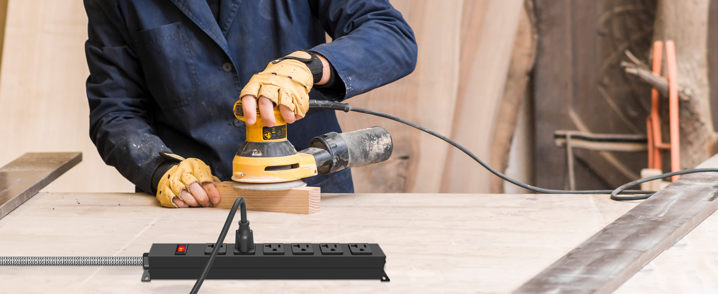 heavy duty power strip
