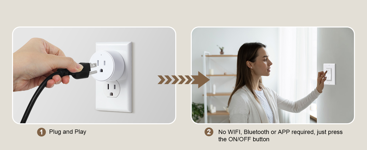 remote controlled outlet