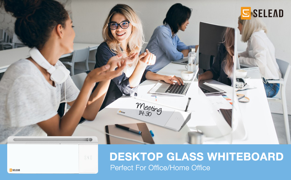 DESKTOP GLASS WHITEBOARD