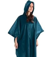 Coghlan's Rain Poncho: Lightweight, Waterproof, Reusable, Hooded Raincoat for Adults