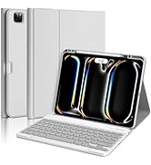 aMZCaSE for iPad Pro 13 inch Case with Keyboard (M4, 2024), iPad Pro 13 Keyboard with Magnetic De...