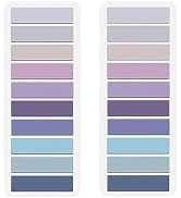 400Pcs Purple Sticky Index Tabs, Page Markers Notes Tabs Writable and Repositionable Book Flags T...