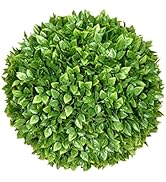 Windscreen4less Artificial Topiary Ball Faux Boxwood Plant for Indoor/Outdoor Garden Wedding Deco...