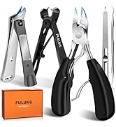 Toenail Clippers for Seniors Thick Nails,Sharp Ingrown Toe Nail Clippers for Men Heavy Duty Large...