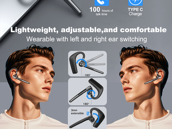 Bluetooth headset for cell phones