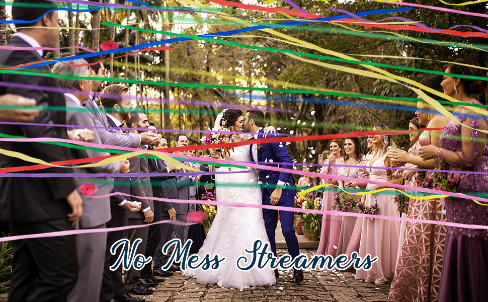 12pack No Mess Streamers