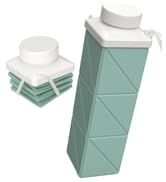 BEAUTAIL Collapsible Water Bottles Silicone Foldable Portable compact Trave drinking Water Bottle