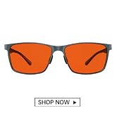 ANYLUV Blue Light Glasses Men/Women, Al-Mg Metal Computer Blue Light Blocking Glasses, Relieve Ey...