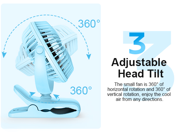 adjustable head tilt