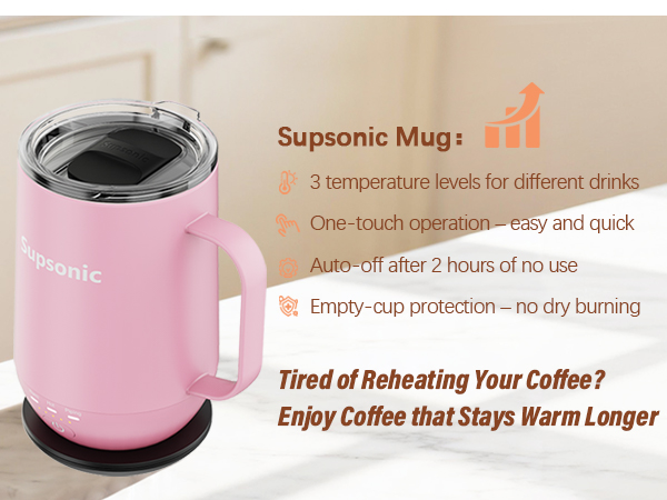 Self Heating Coffee Mug