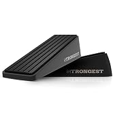 Strongest Home Heavy Duty Door Stopper Wedge (2 Black PCs) | Non-Slip Rubber and Metal Door Stop ...