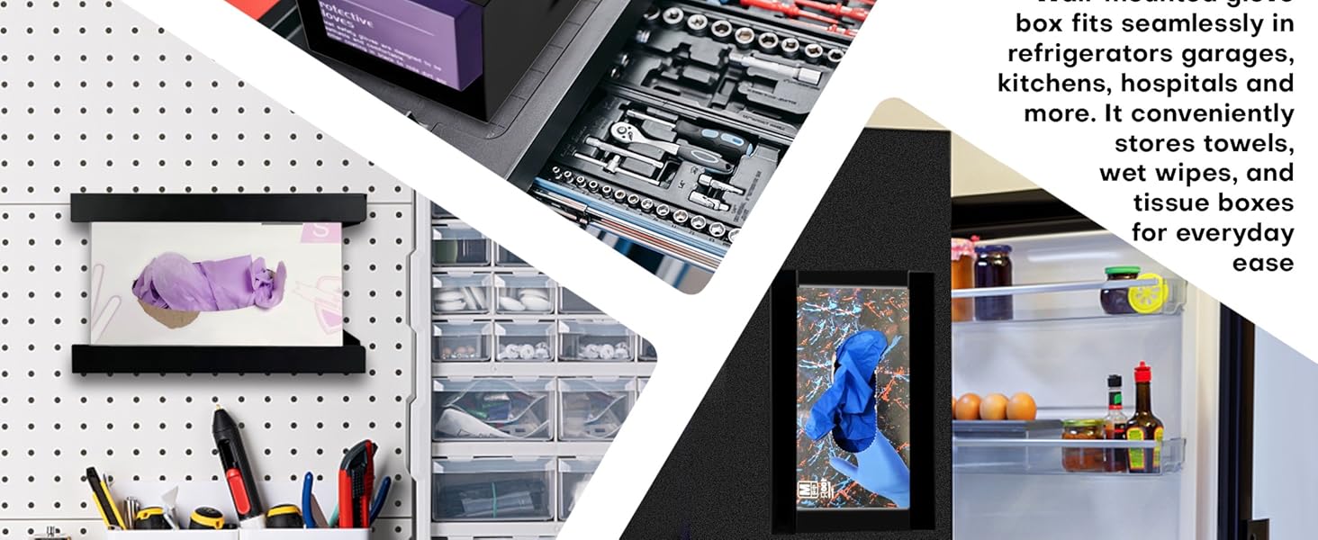 Magnetic Glove Box Holder