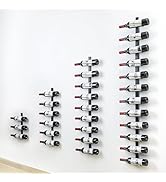 Wall Wine Rack for 12 Wine Bottles, DIY Detachable Wine Storage Organizer, Wall Mount Wine Bottle...