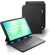 Dexnor for Samsung Galaxy Tab A11+/A9+ Plus Case with Keyboard Ultra-Light | Magnetic Folio, Mult...