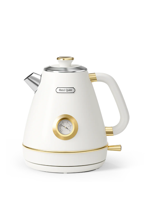 Hazel Quinn Electric Kettle - 1.7 Liters (57oz) Stainless Steel Water Kettle, BPA-Free Interior,
