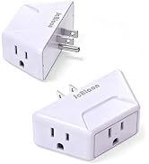 JcBlaon Multiple Outlet Wall Plug, Outlet Extenderwith 3 AC | Portable Outlet Splitter for Cruise...