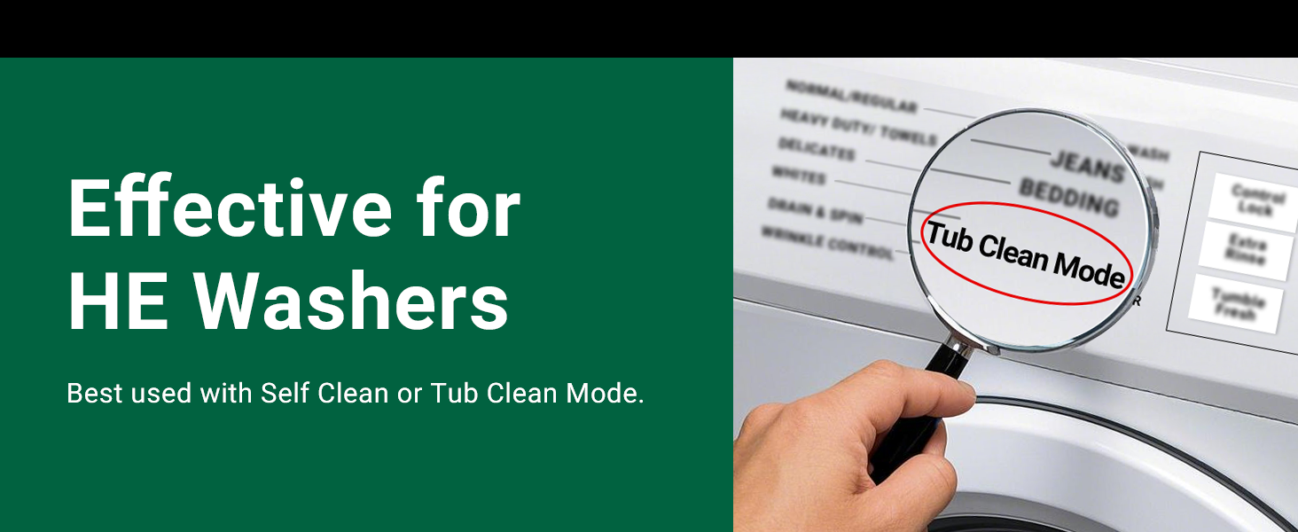 Self/Tub Cleaning Mode
