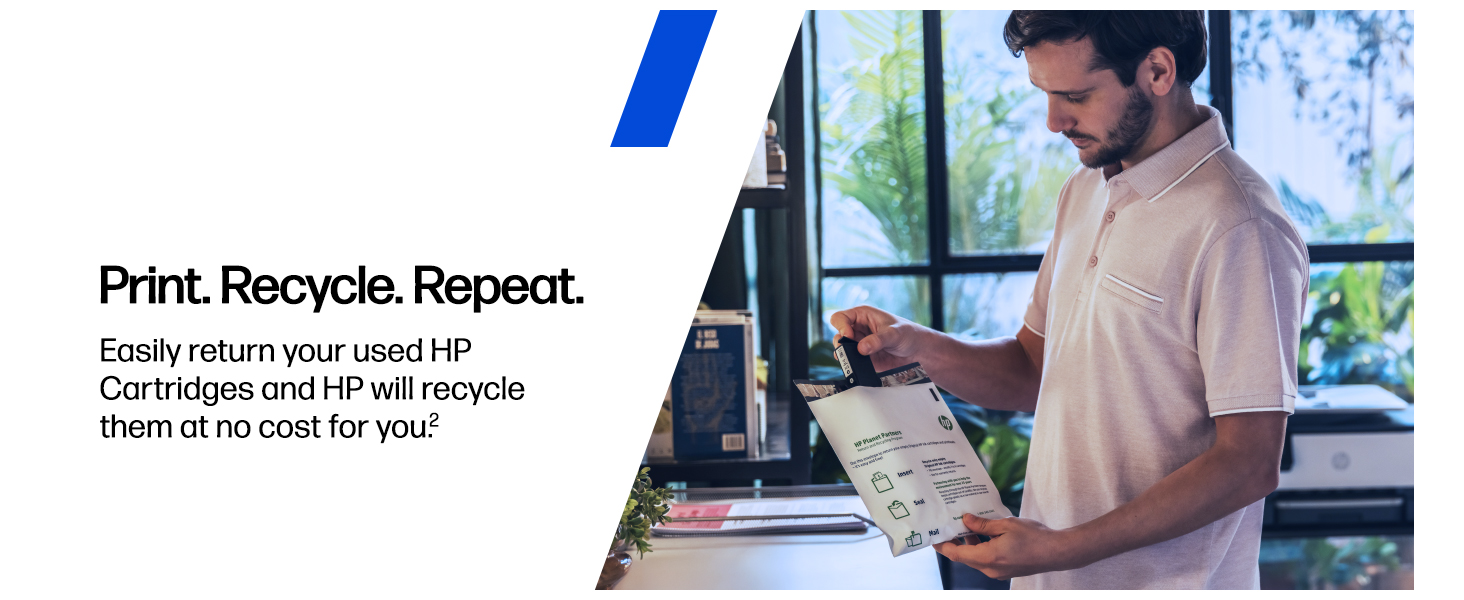 original hp ink recycle recycling planet partners
