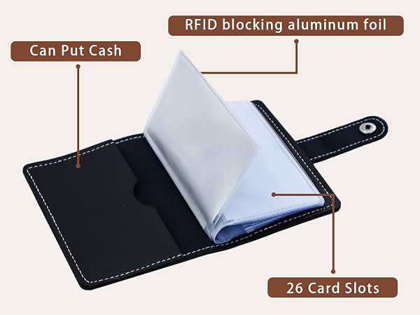 leather credit card holder