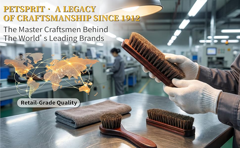 Horse Hair Shoe Brush