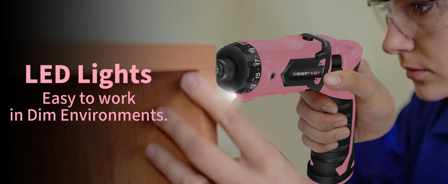 8v pink electric screwdriver