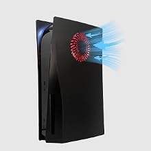 ps5 faceplates with vents and rgb light