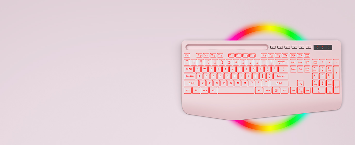 light up keyboard and mouse combo