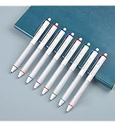 WRITECH Gel Ink Retractable Pens: Assorted Colors Ink 0.7mm Medium Point Pen Set, Smooth Writing ...