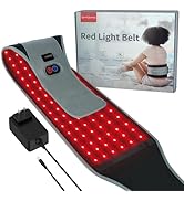Comfytemp Red Light Therapy Belt, FSA HSA Eligible Infrared Red Light Therapy for Body, 22W Light...