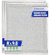 Range Hood Filter Replacement for Braun Nu-Tone BP55 Hood Grease Filter 8 x 9.5 in - Aluminum Mes...