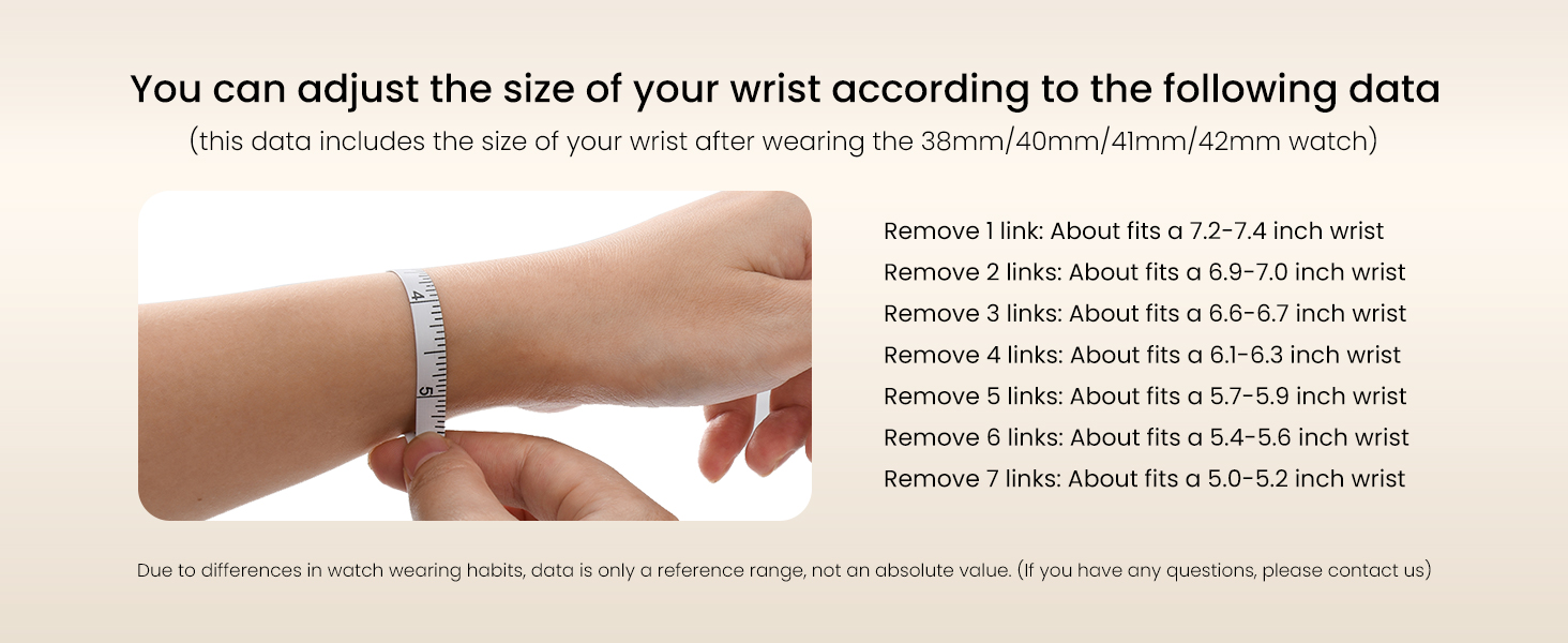 wrist size