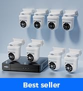 PTZ wired analog camera system